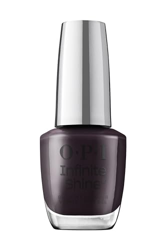 OPI Infinite Shine Lincoln Park after Dark | Opaque Dark Purple Crme Long Wear Gel Like Nail Polish | Vegan Long Lasting Streak Free
