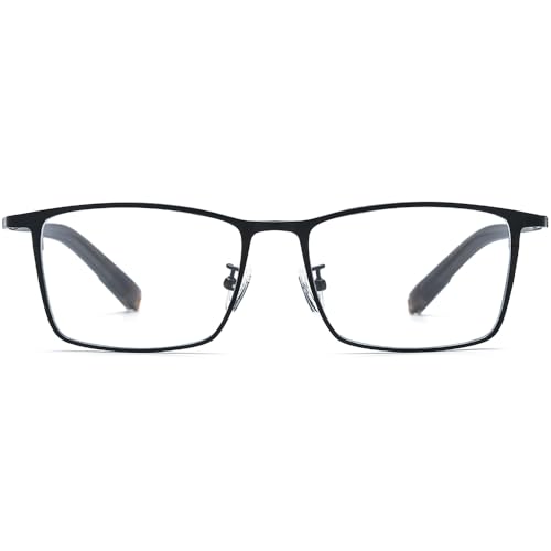 Image of FONEX Pure Titanium Glasses Frame Men Square Eyeglasses Optical Eyewear F8827