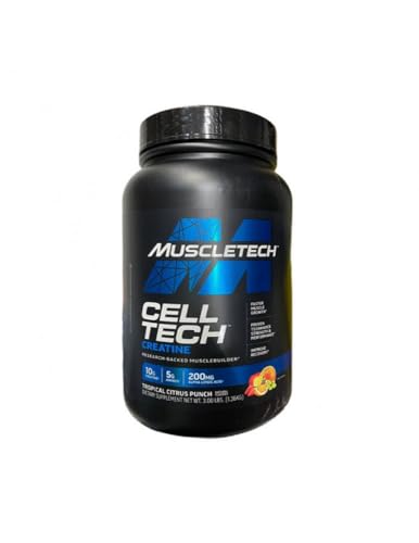 Creatina Monohidratada em Pó MuscleTech Cell-Tech Creatina em Pó Muscle Builder for Men & Women