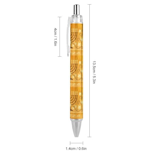 Stylo à bille rétractable à encre noire fluide pour prise de note - 2