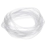 uxcell PVCホースチューブ ビニールチューブ 水パイプ 内径2mm 外径3 mm 長さ4m クリア フレキシブル エアホース 水道管 農業灌漑用