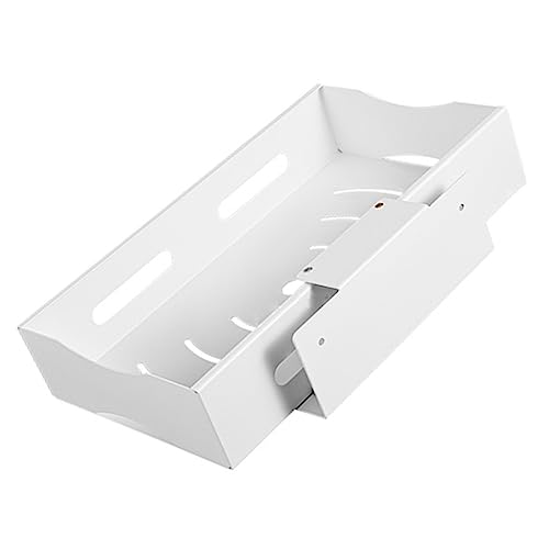 Ciieeo under Sink Organizer Rack Expandable Storage Shelf for Bathroom and Kitchen Slide Out Cabinet Holder and Rustproof for Efficient Space Management