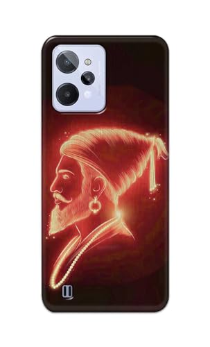 Image of PRINTFIDAA Printed Hard Back Cover Case for Realme C31 Back Cover (Chatrapati Shivaji Maharaj) -112