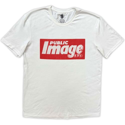 T-shirt PiL Public Image Ltd avec logo de groupe rock pour un style post-punk quotidien