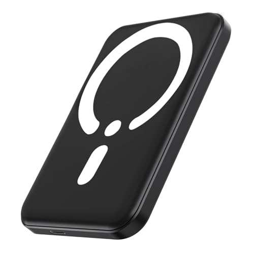 Power Bank, 10000mAh Magnetic Portable Charger for Magsafe, 20W Fast Charging Compact High-Speed Battery Pack, Ultra-Slim Wireless Powerbank for iPhone 16/15/14/13/12 Pro Max Series, Samsung, Android