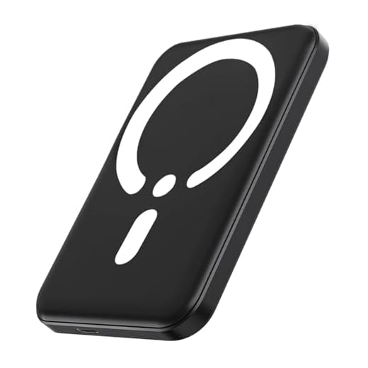Power Bank Magnetico, Wireless Caricatore 20W Ricarica Rapida Powerbank, Caricabatterie Portatile 10000mAh per Magsafe, Battery Pack Wireless Batteria Esterna per iPhone 16 15 14 13 12Pro Max Series