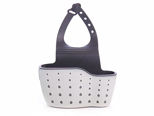 Anlising Porte-Éponge pour Évier de Cuisine,Panier Suspendu de Type Égouttoir,Égouttoir Panier Suspendu,Évier Étagère de Rangement,Porte Éponge de Rangement,pour Stockage de Cuisine,Support de Vidange