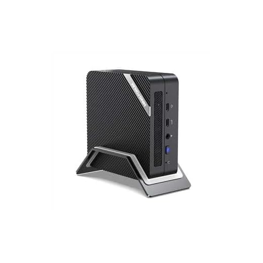 Mini PC AMD Ryzen 7 3750H UM700 | 16 GB RAM 512 GB PCIe SSD | Radeon RX Vega 10 Graphics | Windows 10 Pro | Intel Dual WiFi BT 5.1 | HDMI 2.0 / Display/USB-C | 2X RJ45 | 4X USB Small Form Factor