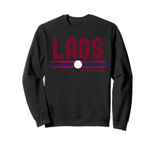 Laos Flag | Men Women Kids | Patriotic Lao Sweatshirt