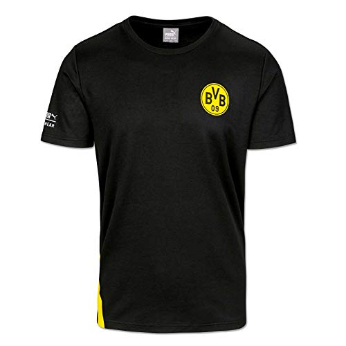 PUMA WORK WEAR BVB Edition Premium Arbeitsshirt aus robustem Gewebe - Gr....