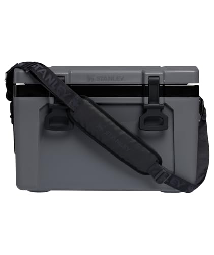 Image of Stanley Adventure Outdoor Cooler 24 qt | Heavy Duty Outdoor Camping Cooler with Easy Carry Top Handle | BPA-Free | Black