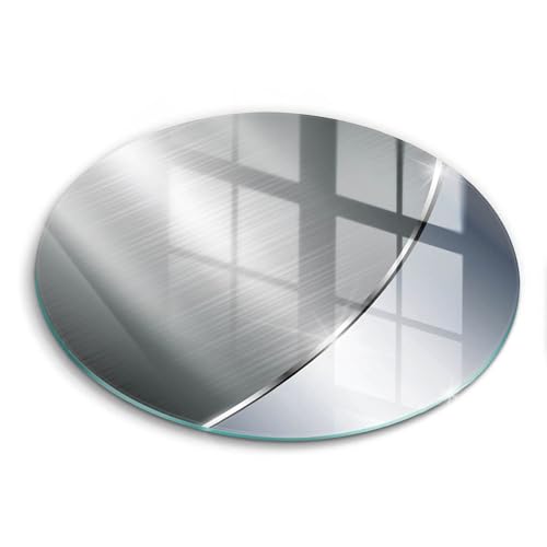 Planche à découper induction 40cm Wallfluent avec motif abstraction du métal - 2