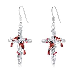 D-Cardinal Dangle Earrings