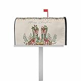 Christmas Boots Gift Mailbox Cover Magnetic Wraps,...