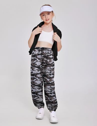 Image of Arshinet Girls 2 Piece Outfits Hoodie Sweatsuit Sets Oversized Sweatshirt and Baggy Fall Fashion Sweatpant with Pockets