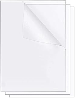 Acrylic Sheet, Clear Plastic Sheet 21cm x 29.7cm (A4) Thick (2mm) Lifenergric Transparent Cast Plexiglass Panel for DIY, Craft, Protective Film, Glass Replacement, Pack of 3