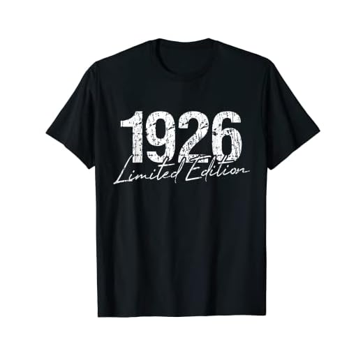 Cumpleaños 1926 Edición limitada Regalo Usado Grunge Vintage Camiseta