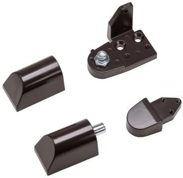 Pacific Doorware Armalite Top & Bottom Pivot Set for Commercial Storefront Door Adams Rite Style (Choose Hand and Color (Duronotic Bronze, Left Hand)