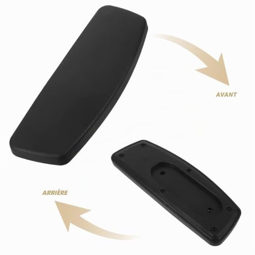 MAGICLULU Coussinets D’Accoudoir De Chaise De Bureau Antidérapants Pièces De Rechange Universelles pour Accoudoirs Support Confortable Installation Facile pour Bureau École Et Maison – vue 6