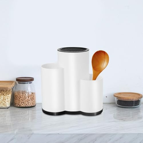 Support de rangement pour couverts de cuisine sur plan de travail