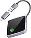 Wireless CarPlay Adapter für iPhone,Mini Carplay Adapter von Wired CarPlay auf Wireless,USB C/A Plug und Play Stabil CarPlay Auto-Connect, Kompatibel mit iPhone iOS 10+ & Autos mit CarPlay