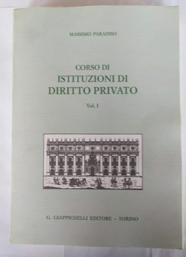  Corso di istituzioni di diritto privato (Vol. 1)