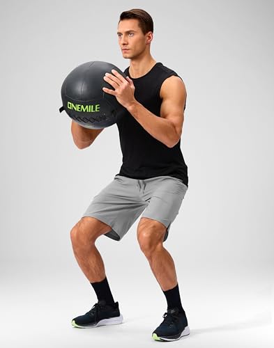 Image of Soothfeel Men's Running Shorts with Zipper Pockets 9 inch / 7 inch / 5 inch Quick Dry Eight Basketball Gym Workout Athletic Shorts