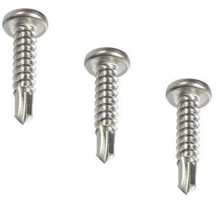 #8 x 1-1/2" Tornillos acero inoxidable Phillips pan miniatura 3