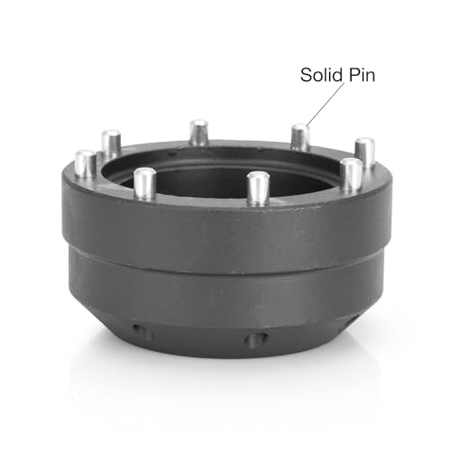 Image of OEMTOOLS 25962 Toyota 8 Pin Hub Locknut Socket, Removes and Installs Locknuts on Tacoma, 4Runner, Sequoia, and Tundra 2WD, 3 /4 Inch Drive, Solid Pin Design, Prevents Locknut Damage