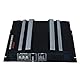 Stereo-Audio-Verstärker, TOTMOX 4 Ohm 3800 W Auto-Verstärker Super Bass Subwoofer Stereo-Verstärker, 20 Hz-20 kHz Hochleistungs-Kanal-Verstärker Metallgehäuse