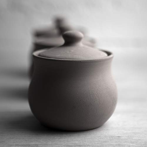 Handmade Red And White Polka Dot Ceramic Sugar Bowl, Pot With Lid | Pottery Honey Jar, Jam Jar | Housewarming Gift By City To Cottage® #TOP7