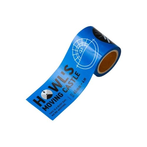Howl's Moving Castle Wide Tape grand ruban décoratif washi pour papeterie créative