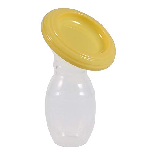 Extractor de leche, 120 ℃ Resistente al calor, antiséptico seguro, extractor de leche manual Biberón transparente para el hogar para salir a alimentar al bebé