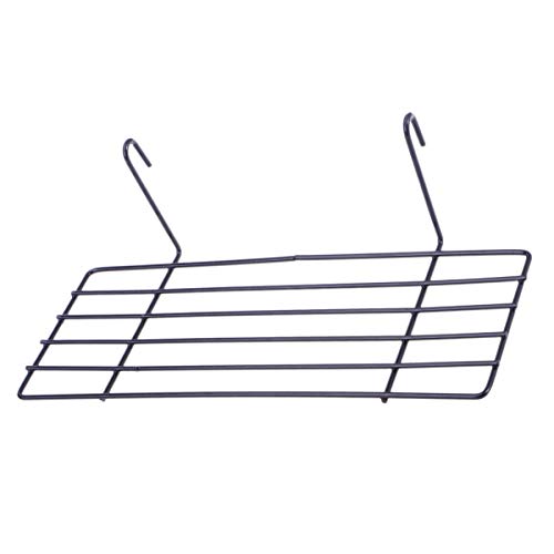Artibetter Wire Wall Storage Wire Wall Basket Cubicle Accessories Hanging Storage Pannel Wall Grid Accessories Wall Grid Hanging Shelves Black Grid Metal Wall Decor Hanging Table Wall Hanging