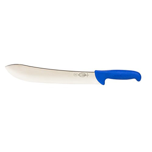 UltraSource-449130 F. Dick Butcher Knife, 10" Blade - ErgoGrip Series - Blue