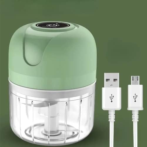2pc Electric Garlic Chopper, Onion Chopper, USB Charging Vegetable Mincer, Electric Mini Chopper, Food Processor, Kitchen Tools