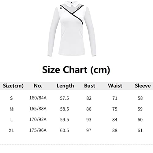 Camiseta polo feminina de manga comprida com zíper nas costas respirável para o verão