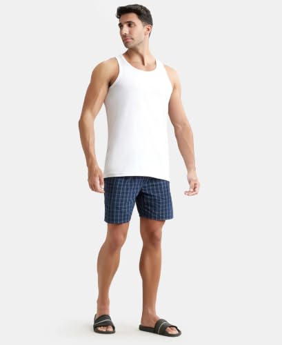 Jockey 8820 Men's White Cotton Vest (Pack of 3) - Image 7