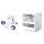 2" Color Printing Thermal Label Stickers+ILH03 5-in-1 Desk Organizer with Drawers, Hooks