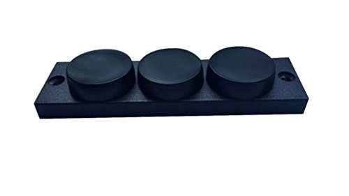 gz club Gun Magnet with 45 lbs Rating Rubber Coated Holds Handgun Pistol Shotgun and Rifle