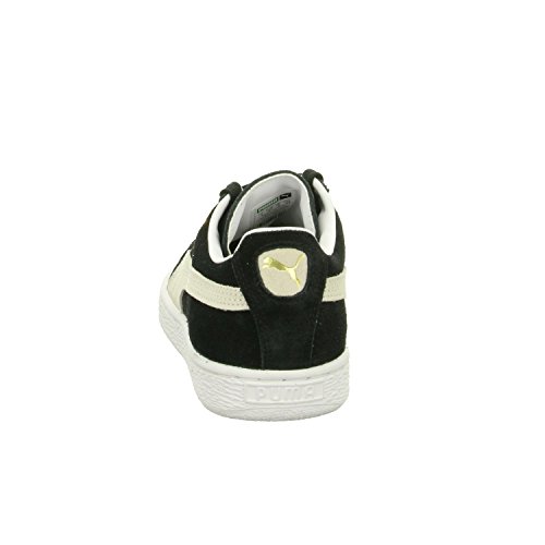 Image of PUMA Men's Suede Classic+ Sneakers, Black-White, 8.5 UK 29 EU 41 1 /2