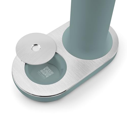 Image of SMEG Soda Maker - Sparkling Water Machine for Kitchen Counter - Collezione - Includes 1L Bottle - Compatible with Standard 60L CO₂ Cylinders (Matte Jade)