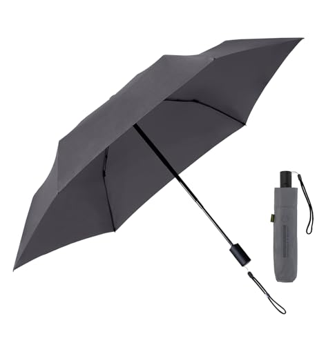 RAINWORX レインワークス 軽量 カーボンファイバー 自動開閉 折りたたみ傘 Lサイズ（ニュートラルグレー）