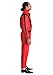 Adult Premium Thriller Michael Jackson Costume | Men's Red & Black King of Pop Retro 1980s