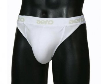 Aero Groin Protector Briefs - Size XL White