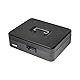 HMF 10017-02 Geldkassette abschließbar mit Zahlenschloss | 30 x 24 x 9 cm | Schwarz