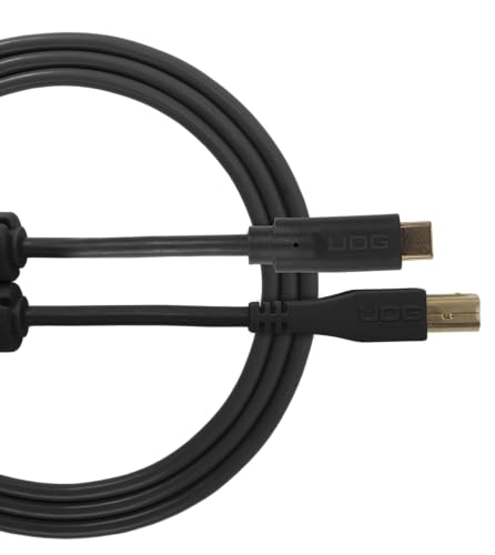 Cavo USB 2.0 C a B ottimizzato audio ad alta velocità. È ideale per collegare un'interfaccia audio, un microfono USB, uno strumento o la maggior parte delle periferiche del computer a un PC