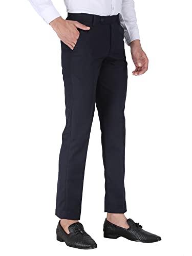 Image of UpToDate Fashion Mens Slim Regular Fit Formal Trouser Formal Pant for Men