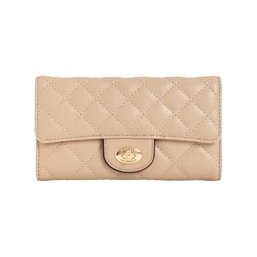 GUESS Factory Stars Hollow Quilted Slim Clutch 並行輸入品