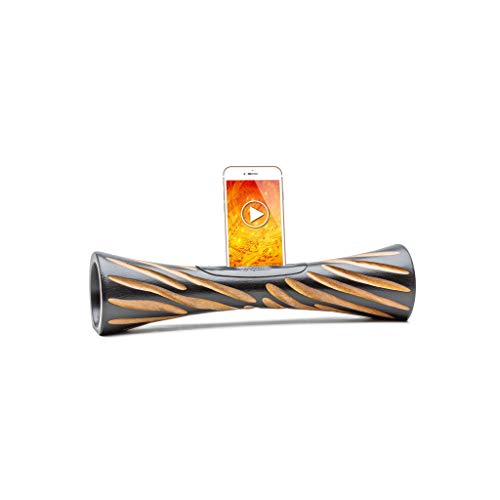 Natuurlijke Bluetooth-luidspreker van hout, natuurlijke versterker van hout voor telefoon, luidspreker van hout, voor…